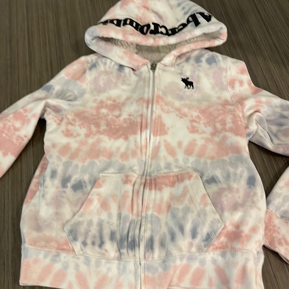 Girls Abercrombie & Fitch Tie Dye Sweater
